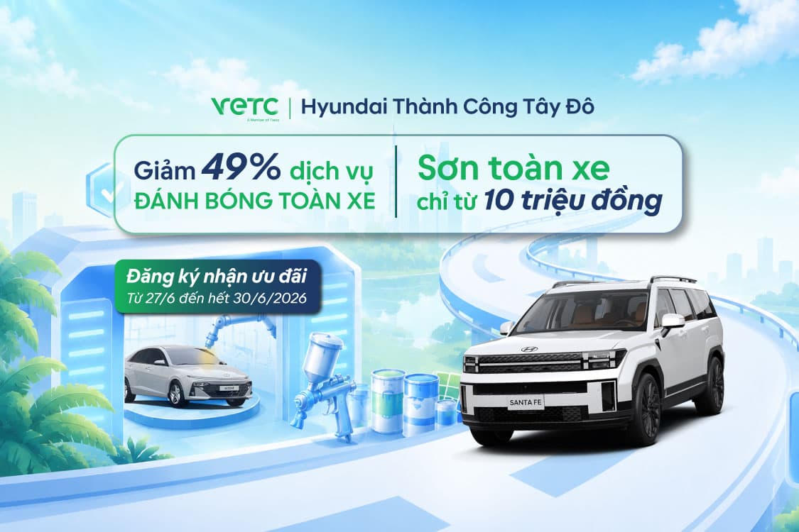 Hyundai Tây Đô - Chương trình dịch vụ